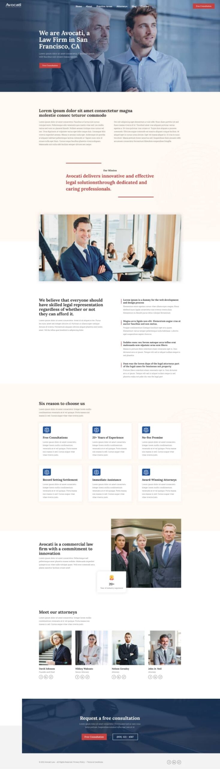 Template Avocati - Imagem 6