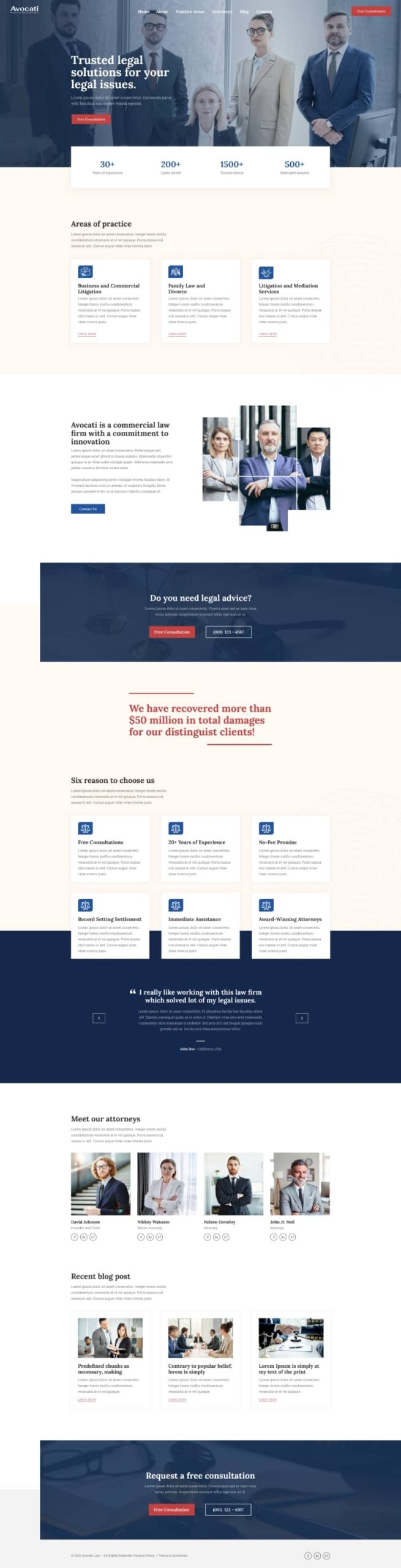 Template Avocati - Imagem 3