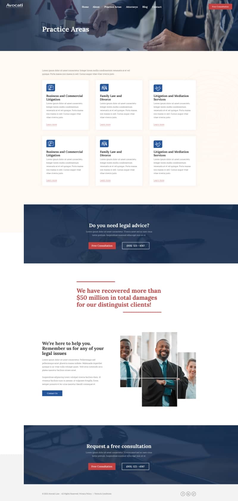 Template Avocati - Imagem 2