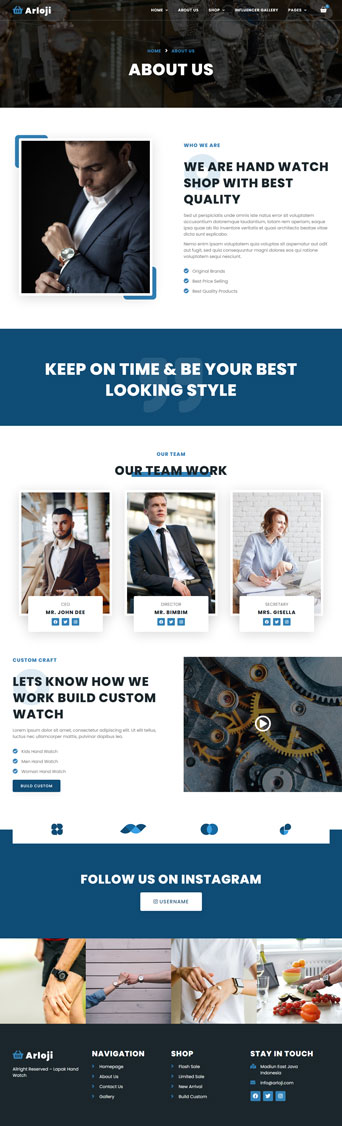 Template Arloji - Imagem 6