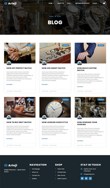 Template Arloji - Imagem 5