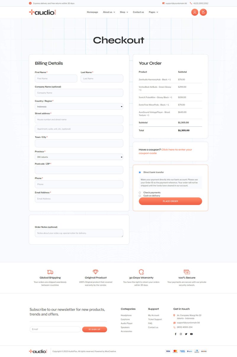 Template AudioPlus - Imagem 3