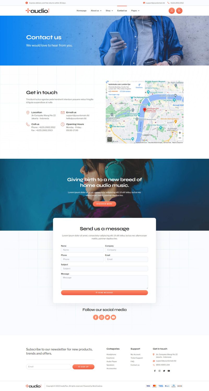 Template AudioPlus - Imagem 4