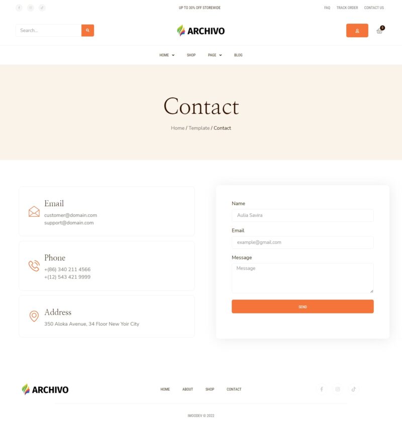 Template Archivo - Imagem 4